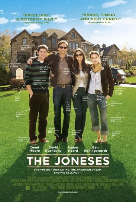 L'affiche du film The Joneses