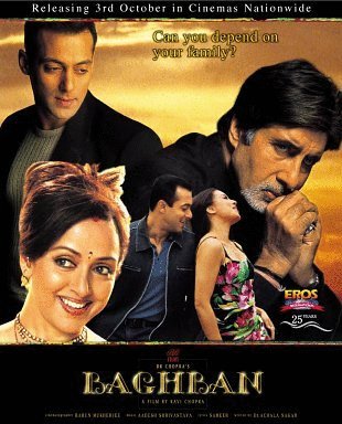 L'affiche du film Baghban