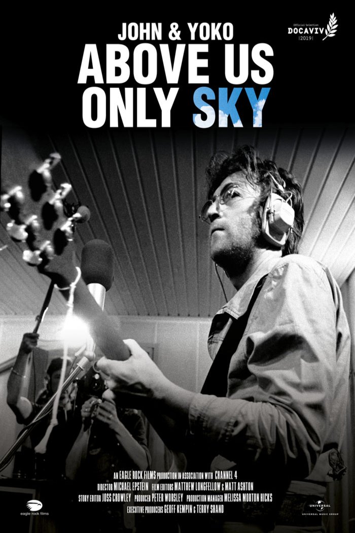 L'affiche du film John & Yoko: Above Us Only Sky