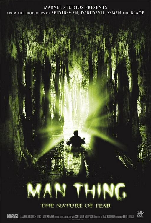 L'affiche du film Man Thing
