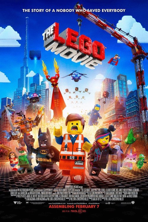 L'affiche du film The Lego Movie