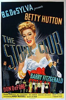 L'affiche du film The Stork Club