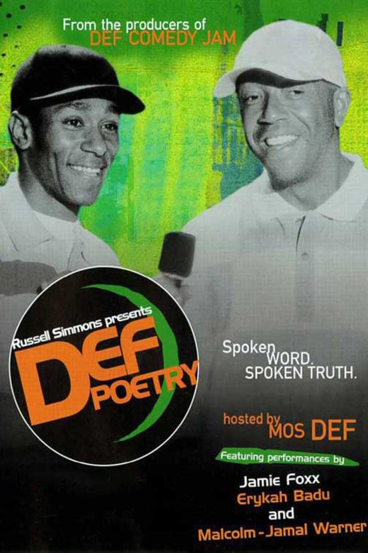 L'affiche du film Def Poetry