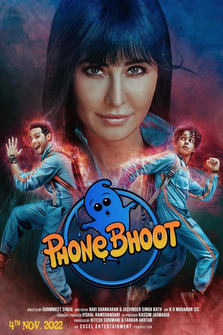 L'affiche originale du film Phone Bhoot en Hindi