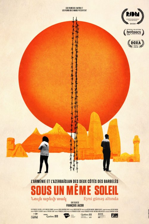 Armenian poster of the movie Sous un même soleil