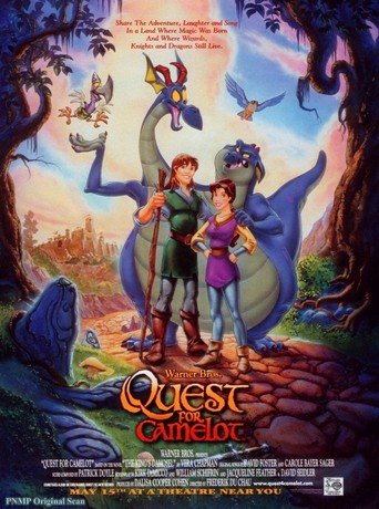 L'affiche du film The Magic Sword: Quest for Camelot