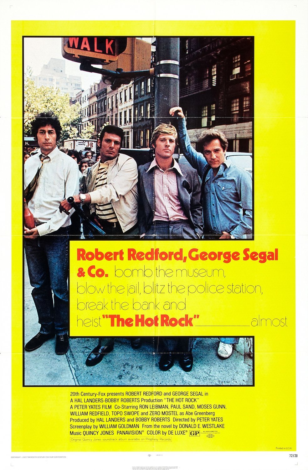 L'affiche du film The Hot Rock