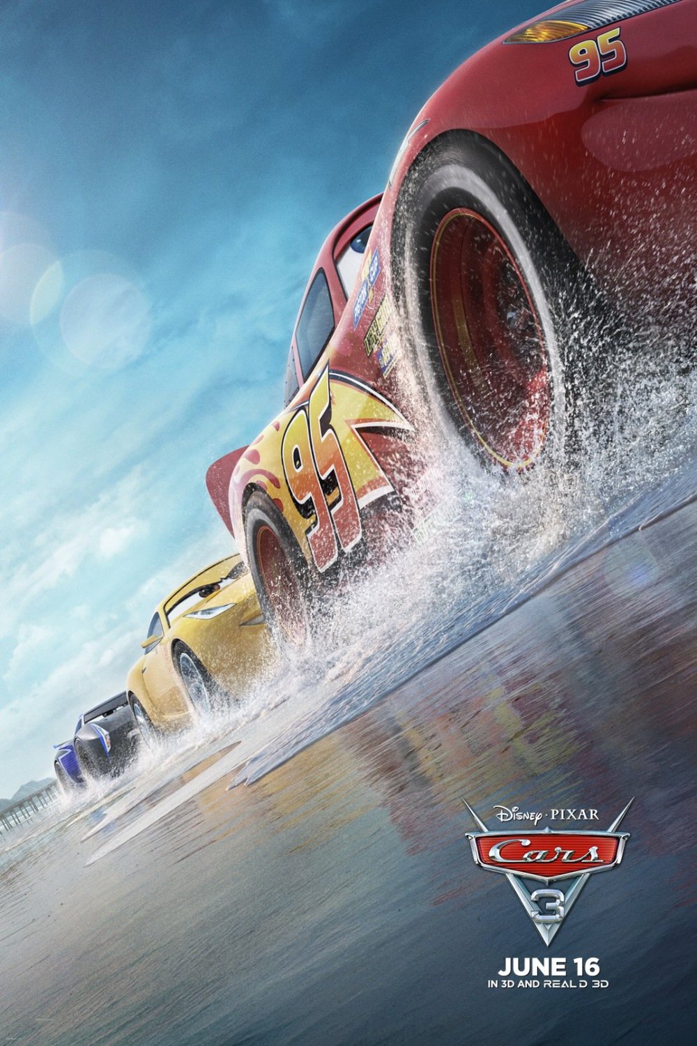 L'affiche du film Cars 3