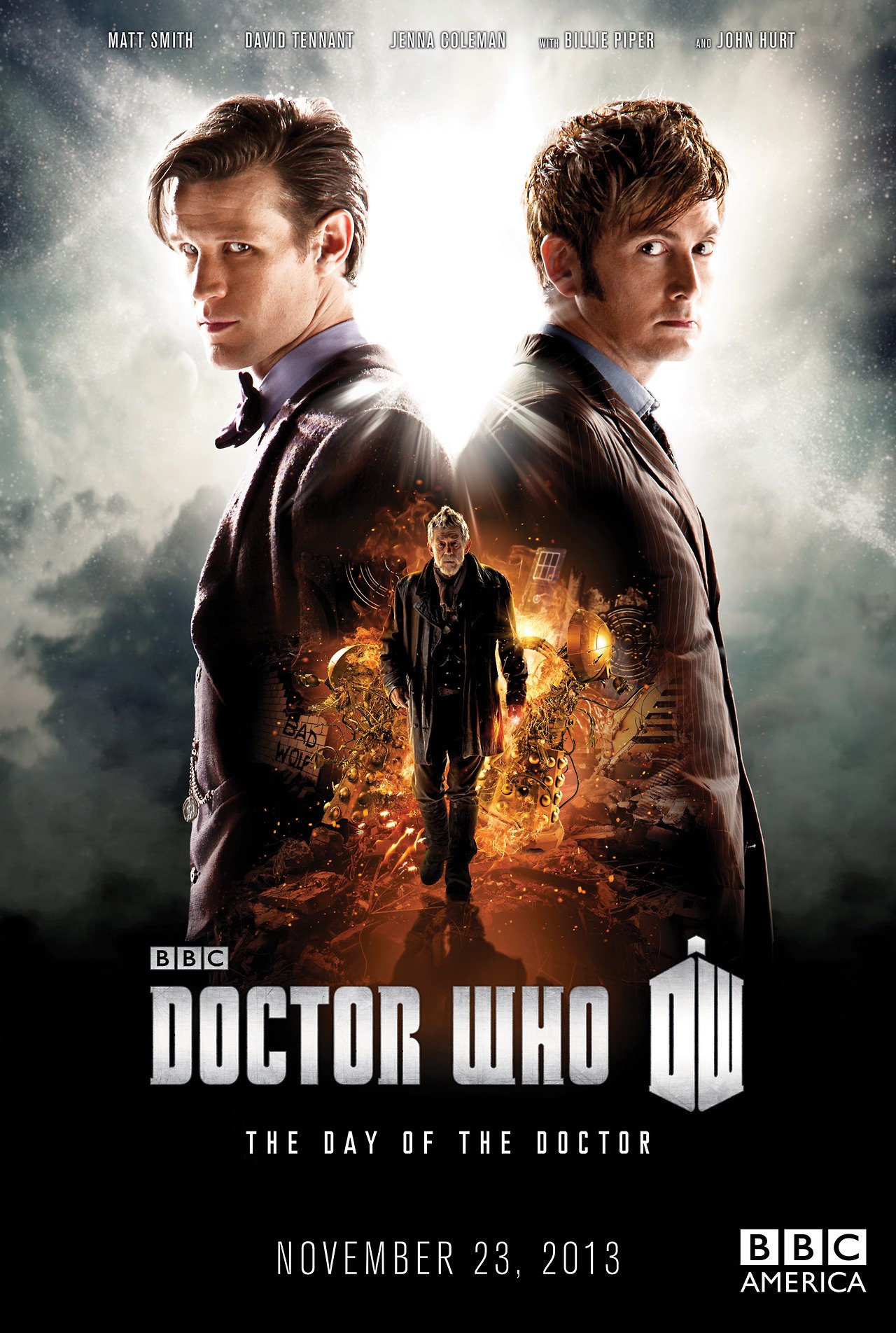 L'affiche du film Doctor Who: The Day of the Doctor