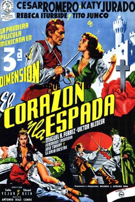 Spanish poster of the movie El corazón y la espada