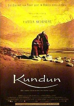 L'affiche du film Kundun