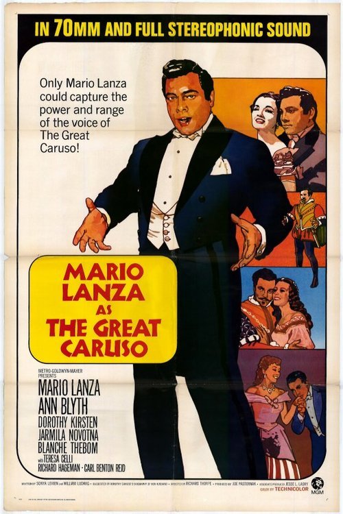 L'affiche du film The Great Caruso