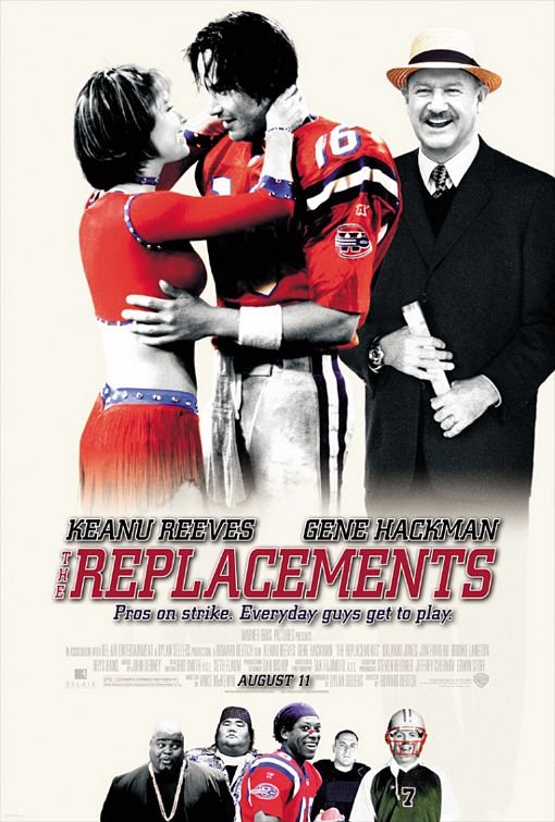 L'affiche du film The Replacements