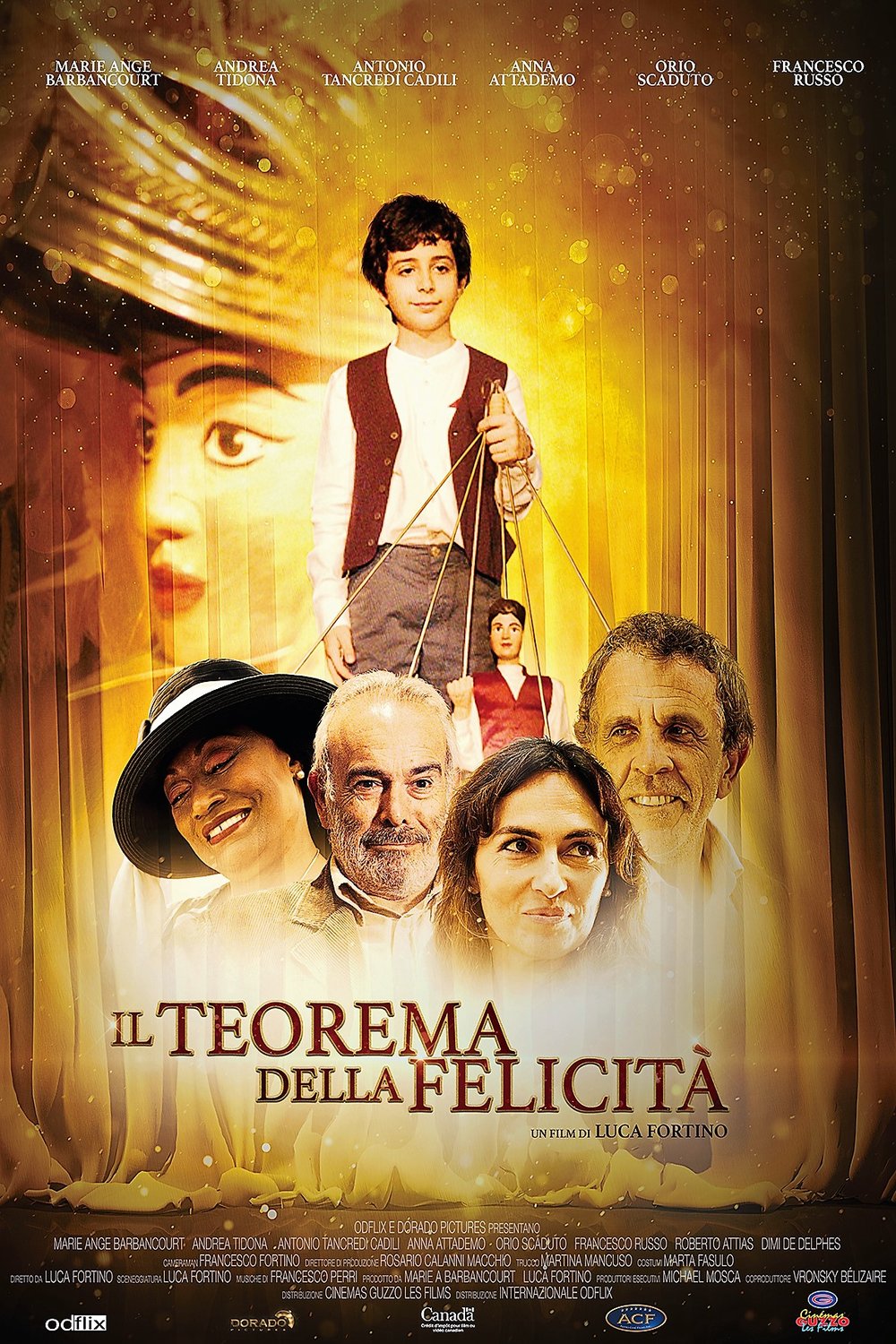 Italian poster of the movie The Happiness Theorem