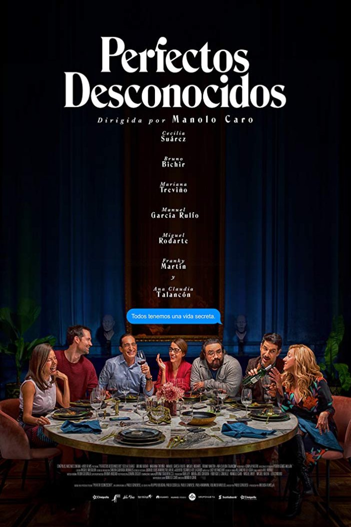 Spanish poster of the movie Perfectos desconocidos