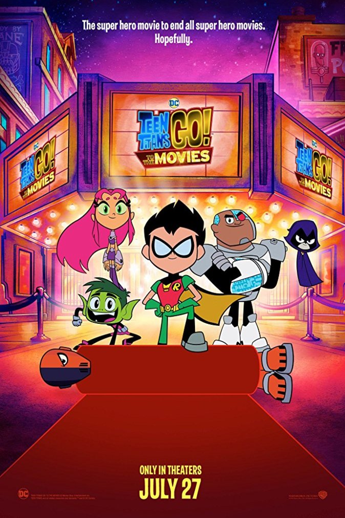 L'affiche du film Teen Titans Go! To the Movies