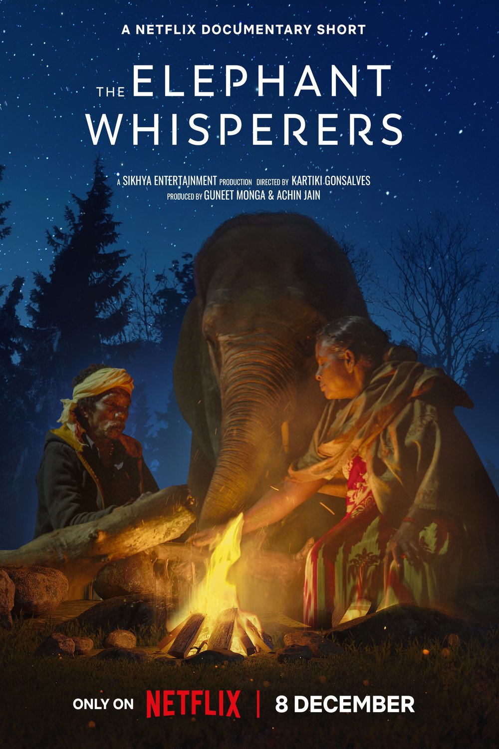 Tamil poster of the movie The Elephant Whisperers