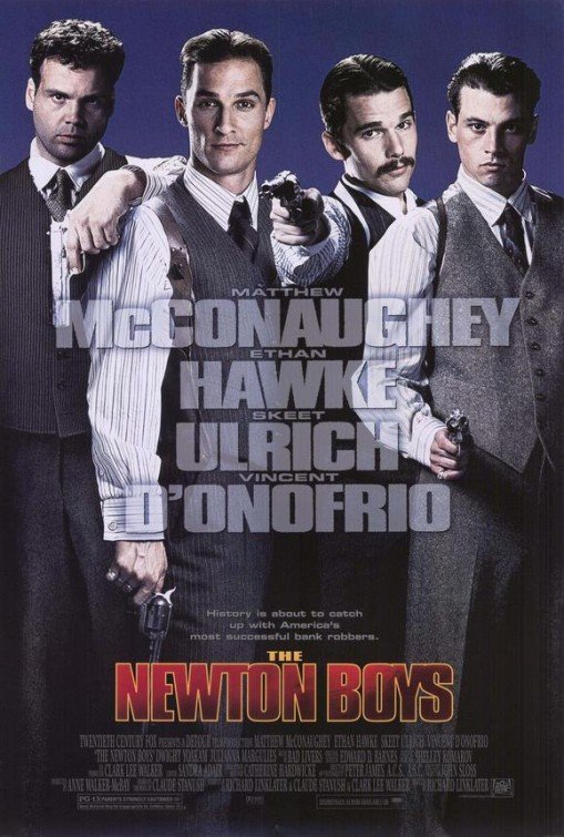 L'affiche du film The Newton Boys