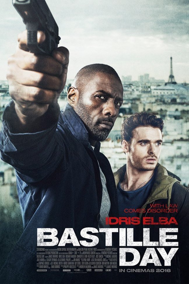 L'affiche du film Bastille Day