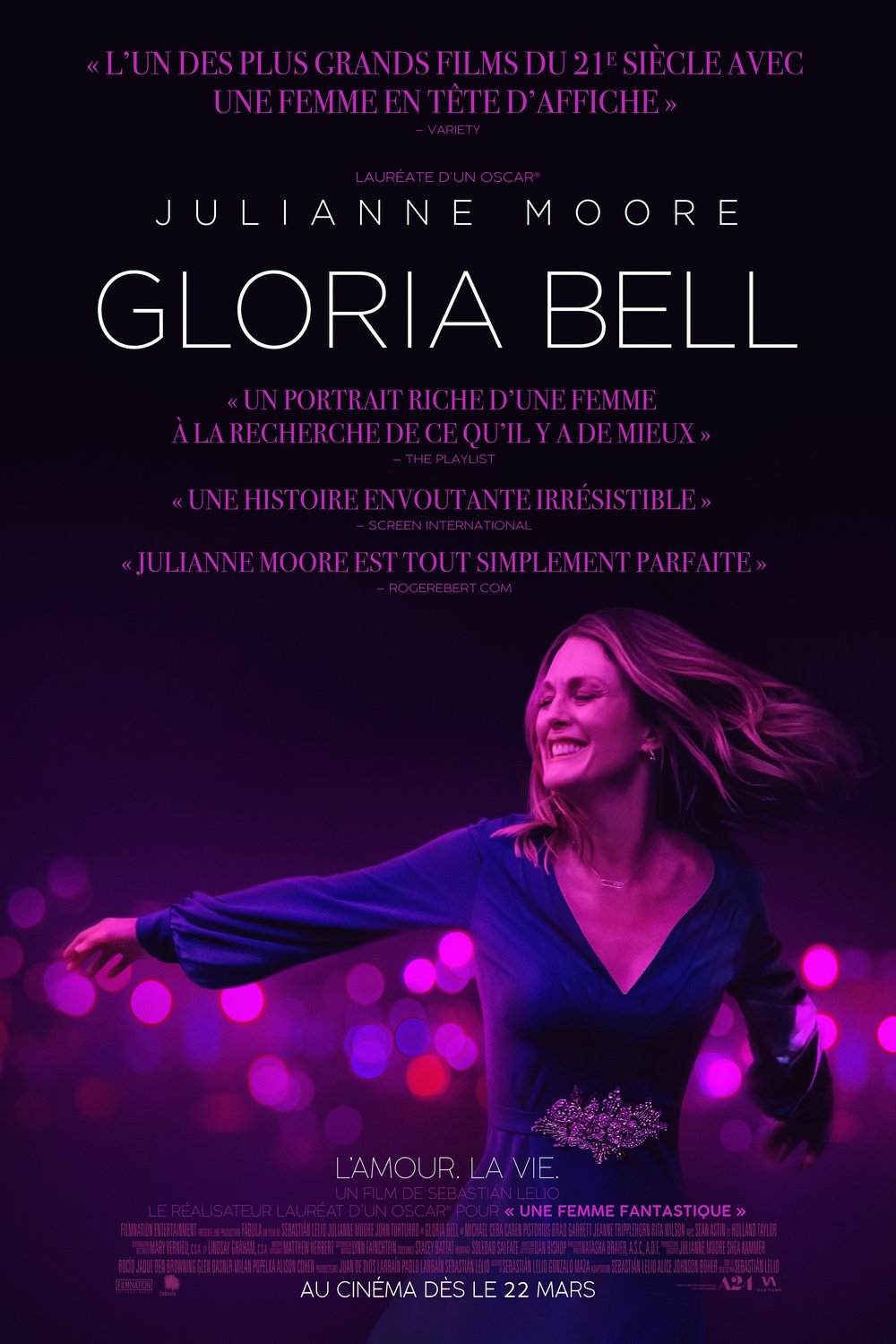L'affiche du film Gloria Bell v.f.