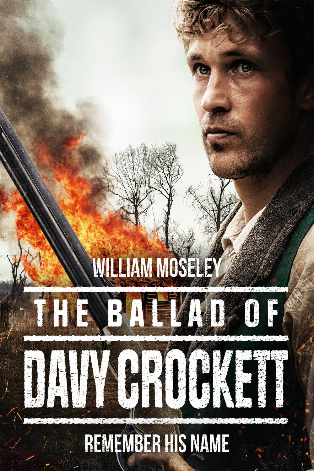 L'affiche du film The Ballad of Davy Crockett