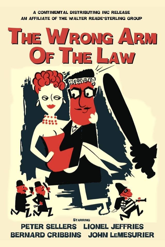 L'affiche du film The Wrong Arm of the Law