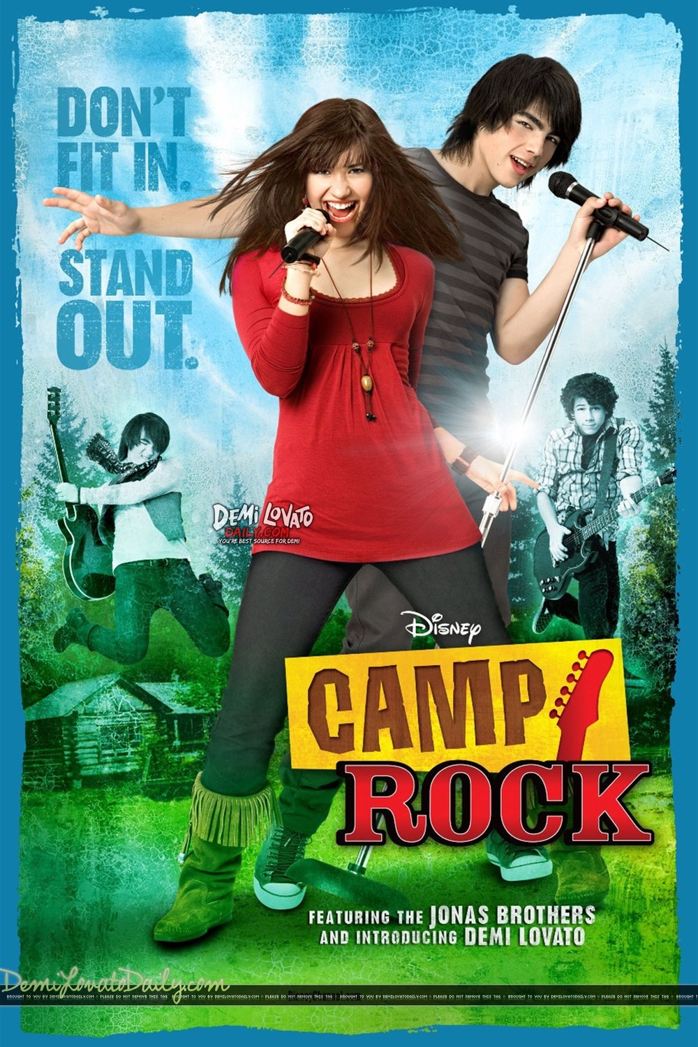 L'affiche du film Camp Rock
