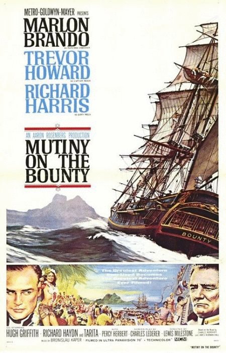 L'affiche du film Mutiny on the Bounty