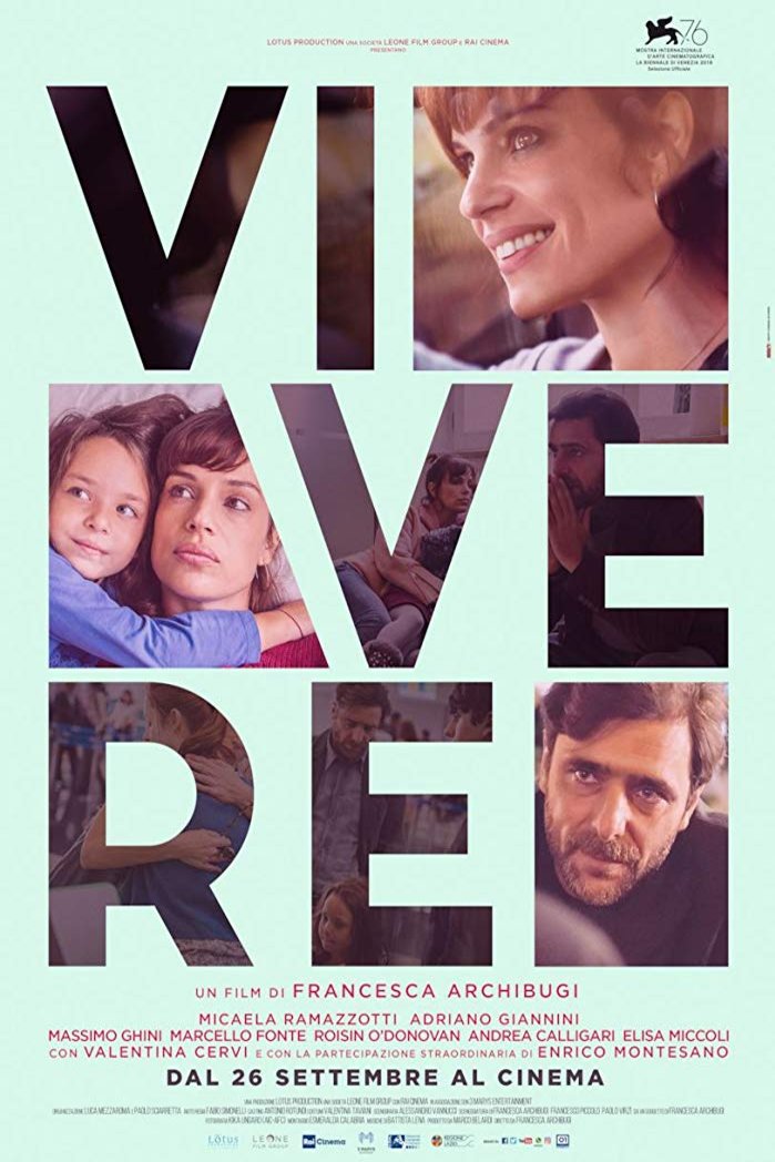 L'affiche originale du film Vivere en italien