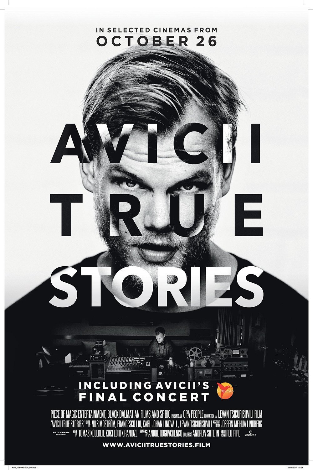 Poster of the movie Avicii: True Stories