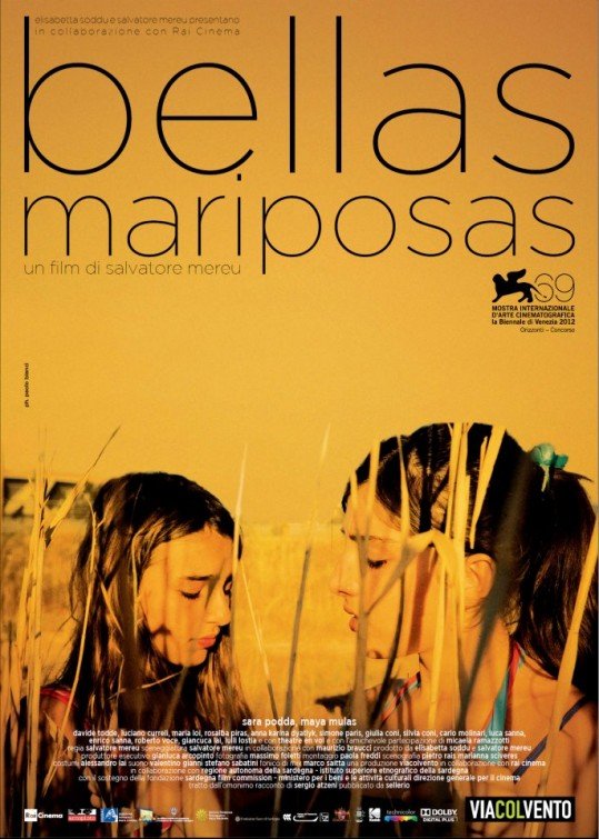 L'affiche originale du film Bellas mariposas en italien