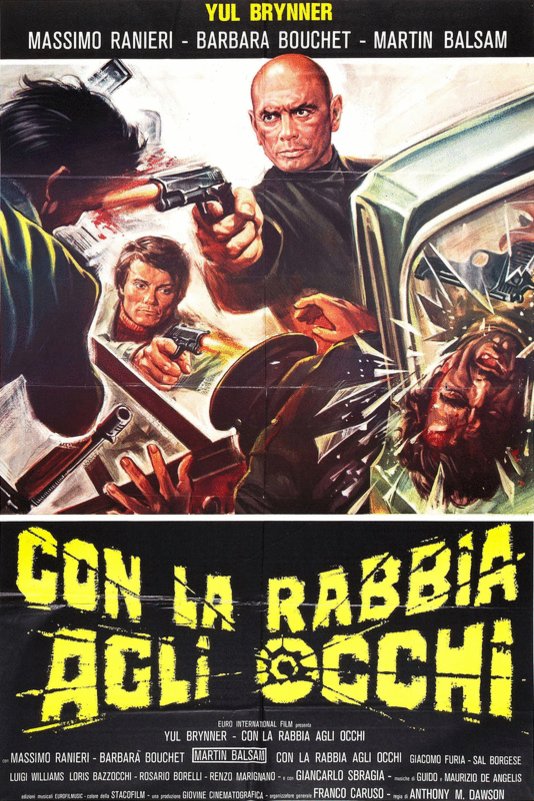 Italian poster of the movie Death Rage