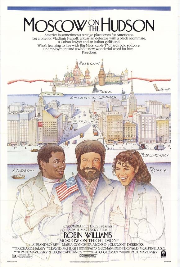 L'affiche du film Moscow on the Hudson