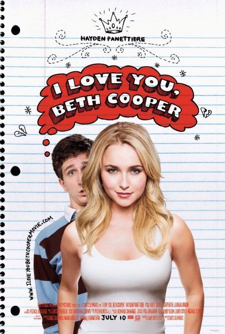 L'affiche du film I Love You, Beth Cooper