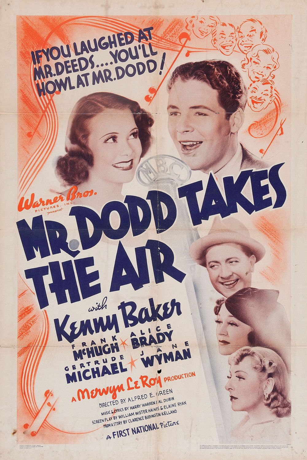L'affiche du film Mr. Dodd Takes the Air