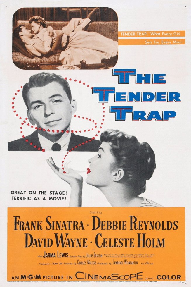 L'affiche du film The Tender Trap
