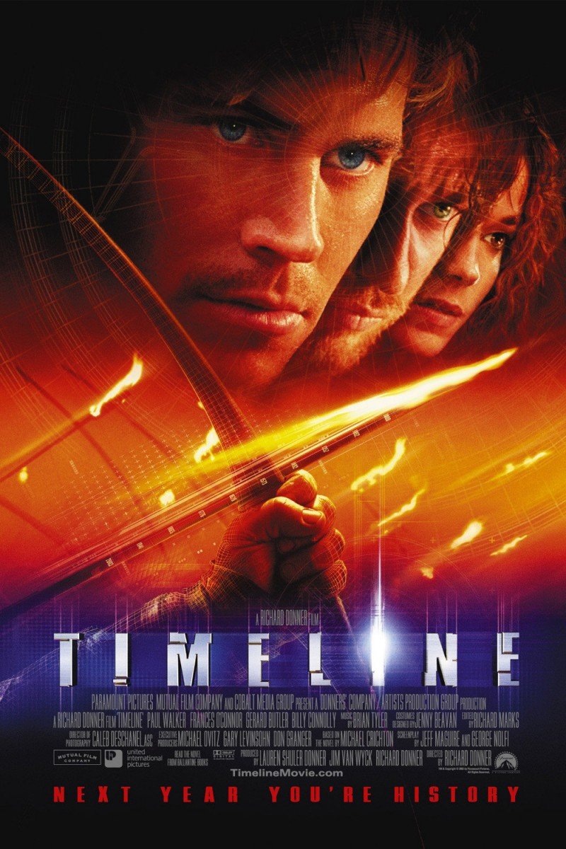 L'affiche du film Timeline