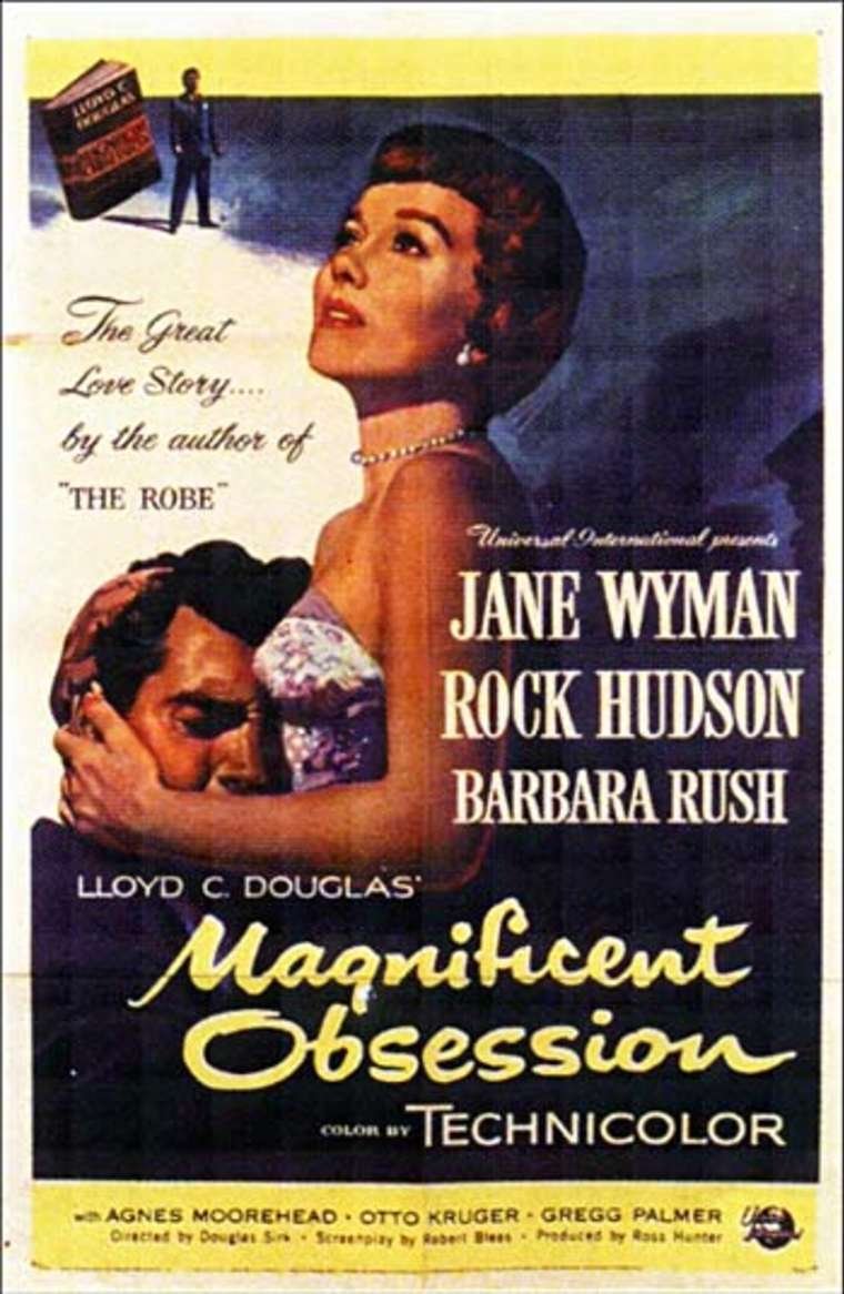 L'affiche originale du film Magnificent Obsession en allemand