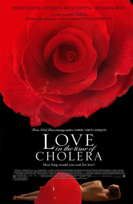 L'affiche du film Love in the Time of Cholera