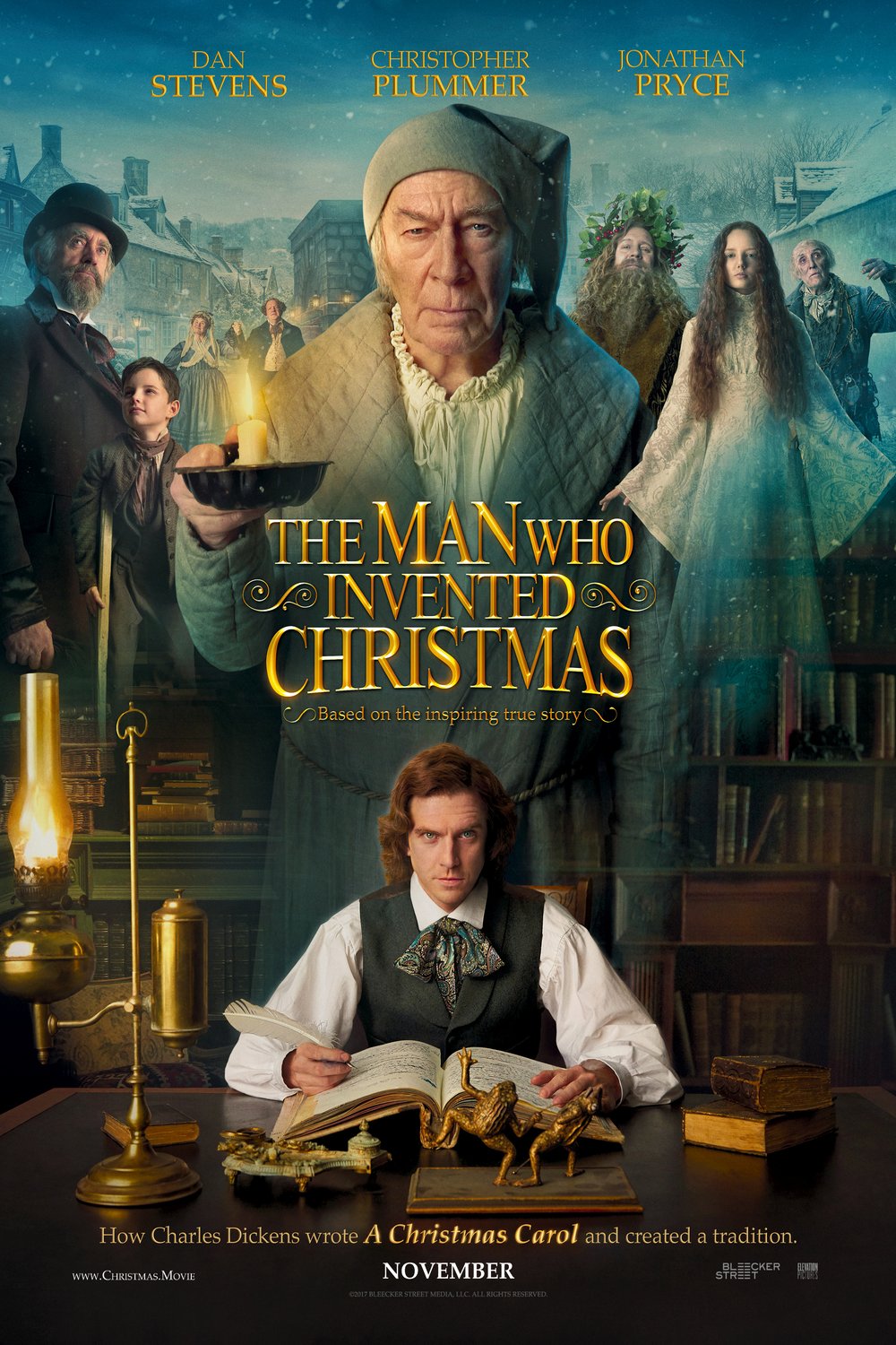 Poster of the movie The Man Who Invented Christmas