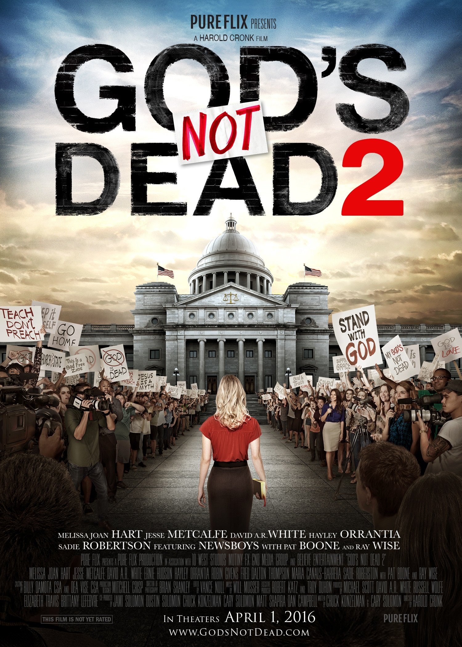 L'affiche du film God's Not Dead 2