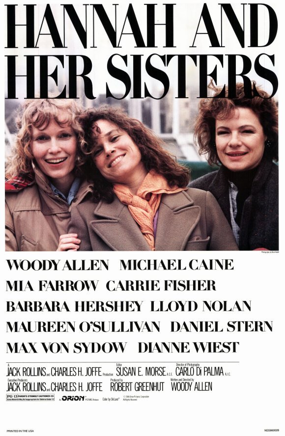 L'affiche du film Hannah et ses soeurs