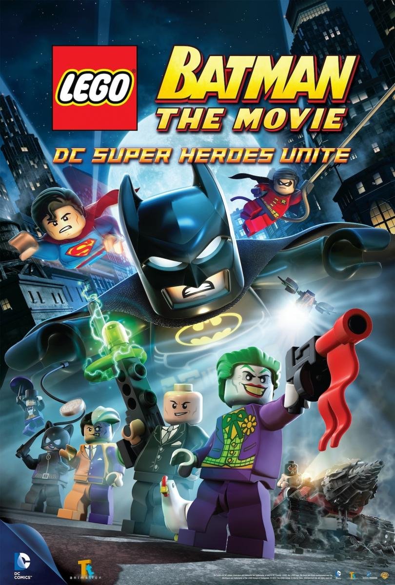 L'affiche du film LEGO Batman: The Movie - DC Superheroes Unite