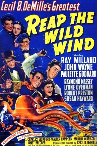 L'affiche du film Reap the Wild Wind