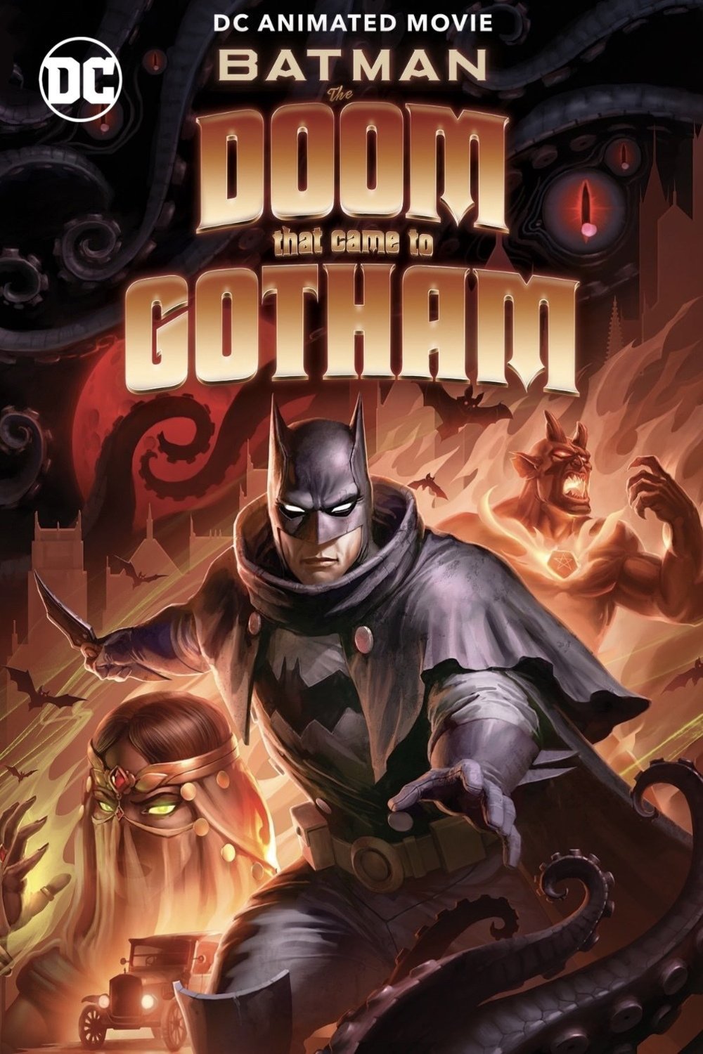 L'affiche du film Batman: The Doom That Came to Gotham