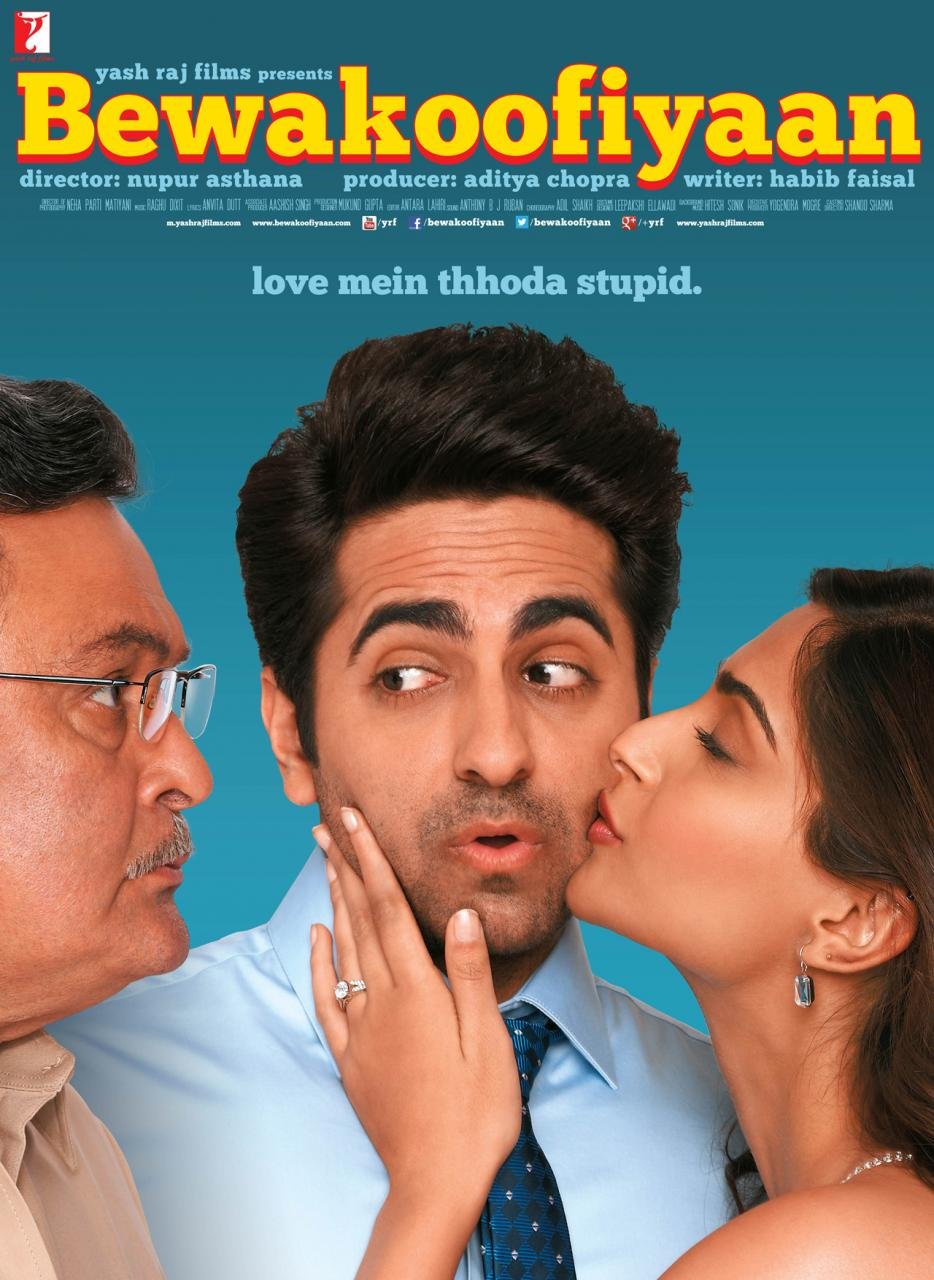 Hindi poster of the movie Bewakoofiyaan