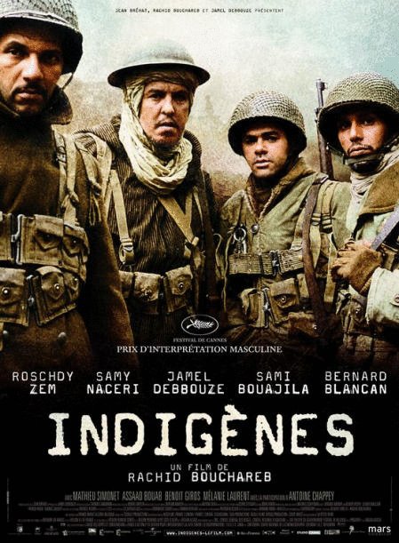 L'affiche du film Indigènes