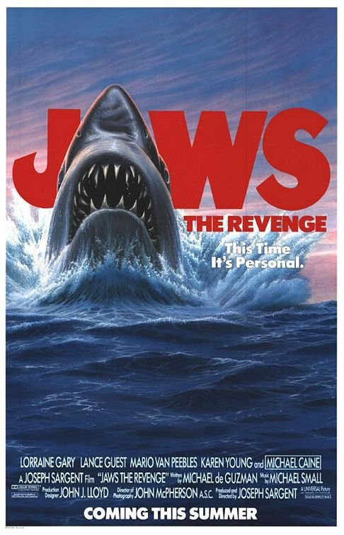 L'affiche du film Jaws: The Revenge