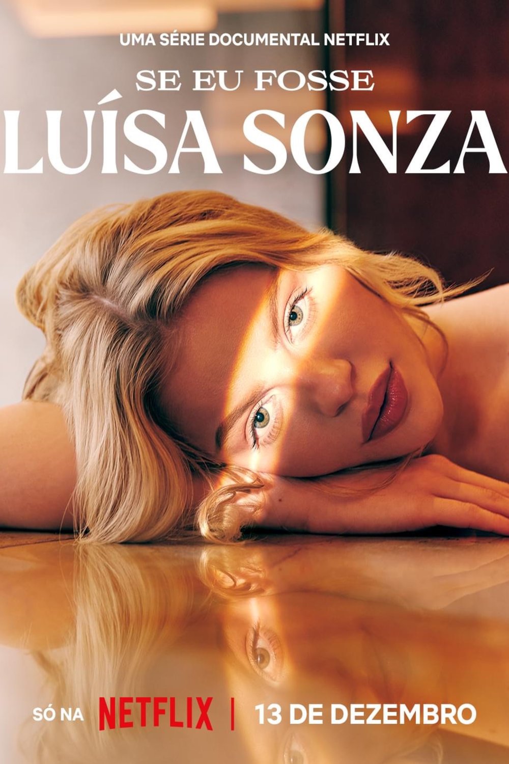 Portuguese poster of the movie If I Were Luísa Sonza