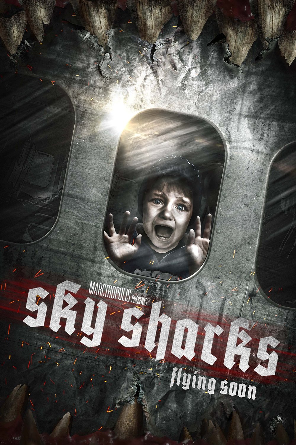 L'affiche du film Sky Sharks